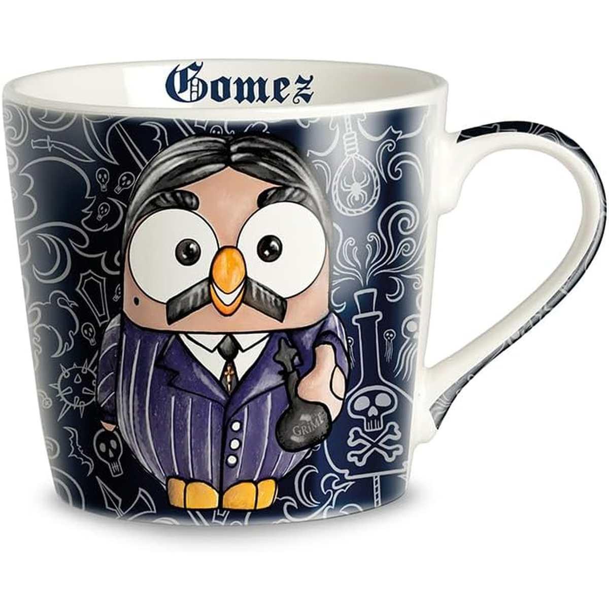 Tazza pz.1 Colazione Mug Porcellana Gomez Addams ml.430 | Egan