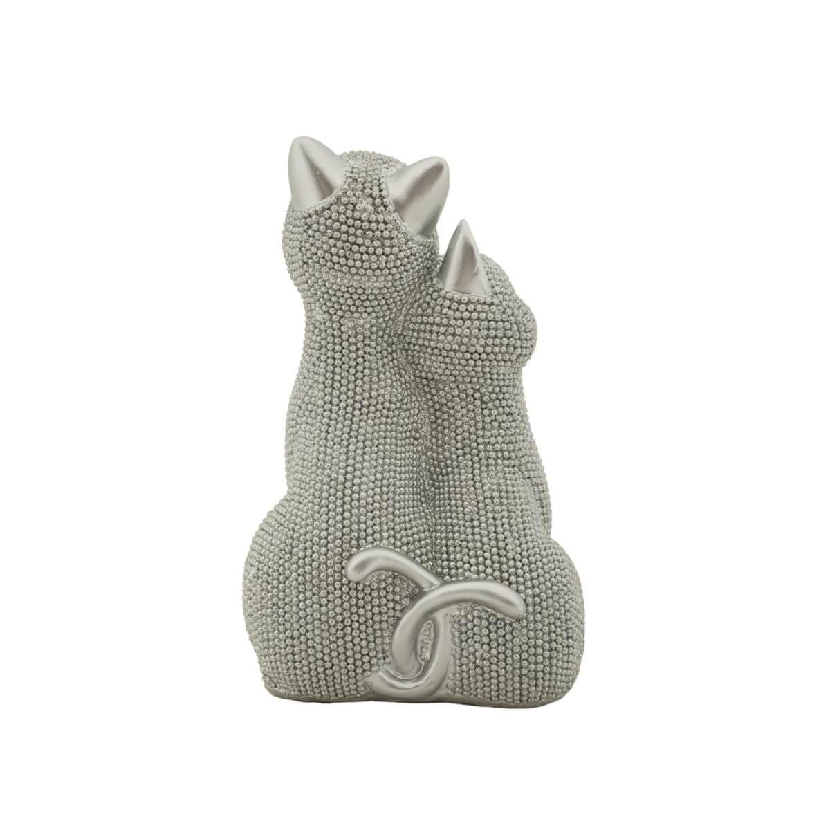 Gatto Sparky Coppia cm.13x10x21 |Mauro Ferretti