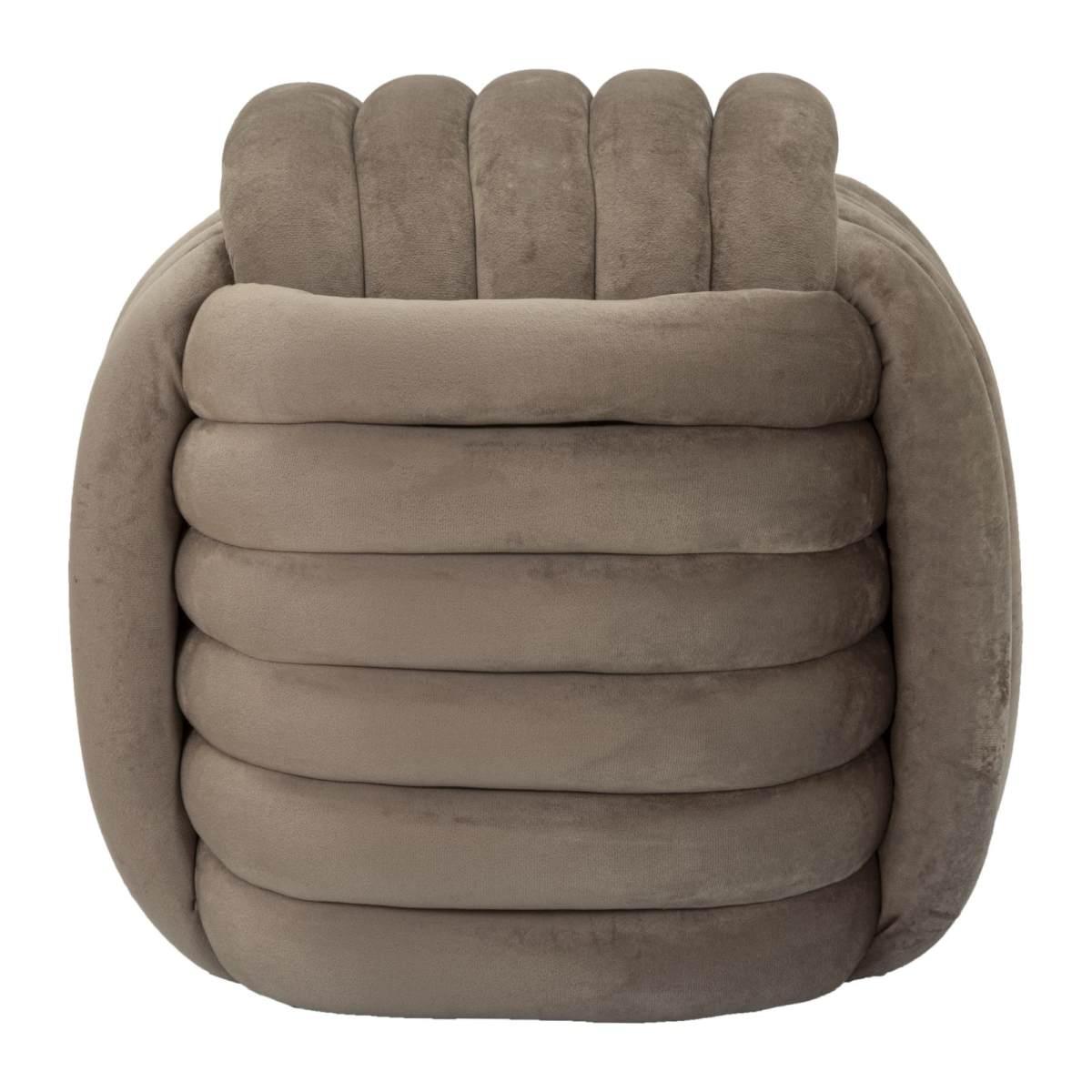 Pouf Softy Grigio cm.45x45x45 |Mauro Ferretti