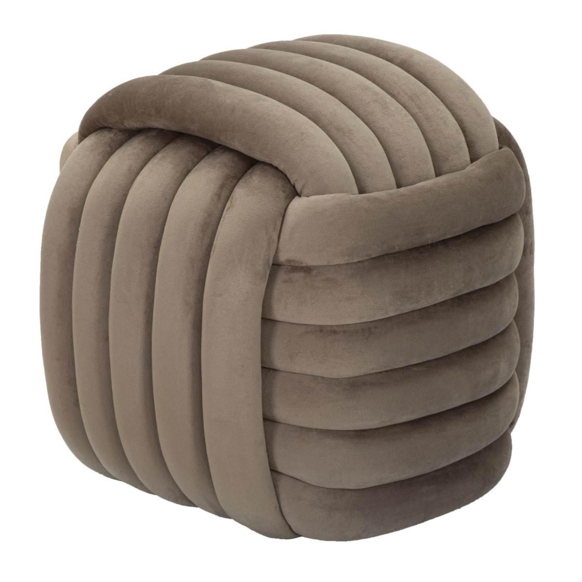 Pouf Softy Grigio cm.45x45x45 |Mauro Ferretti