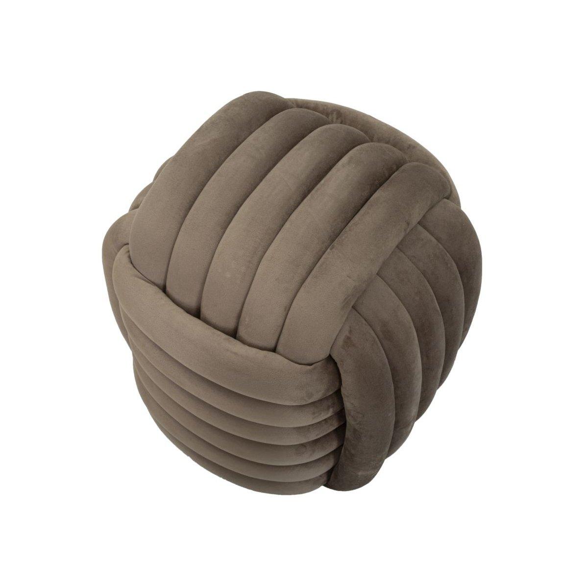 Pouf Softy Grigio cm.45x45x45 |Mauro Ferretti
