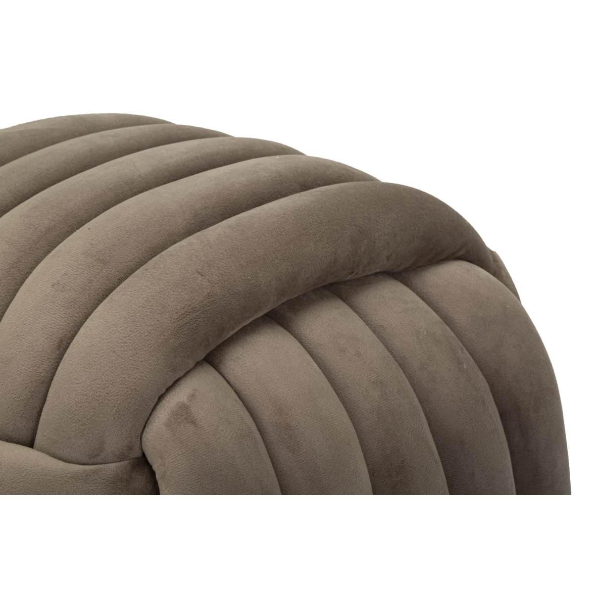 Pouf Softy Grigio cm.45x45x45 |Mauro Ferretti