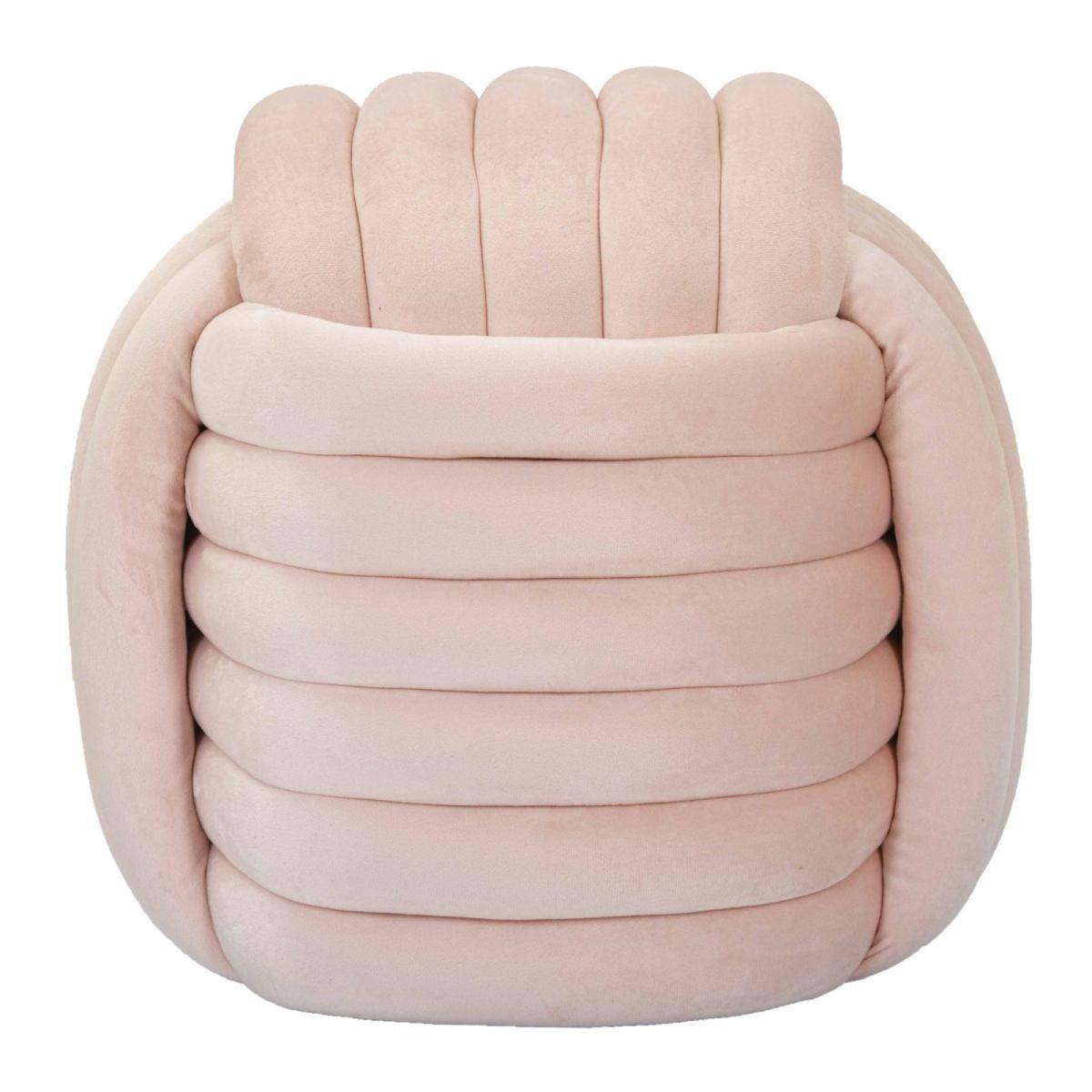 Pouf Softy Rosa cm.45x45x45 |Mauro Ferretti