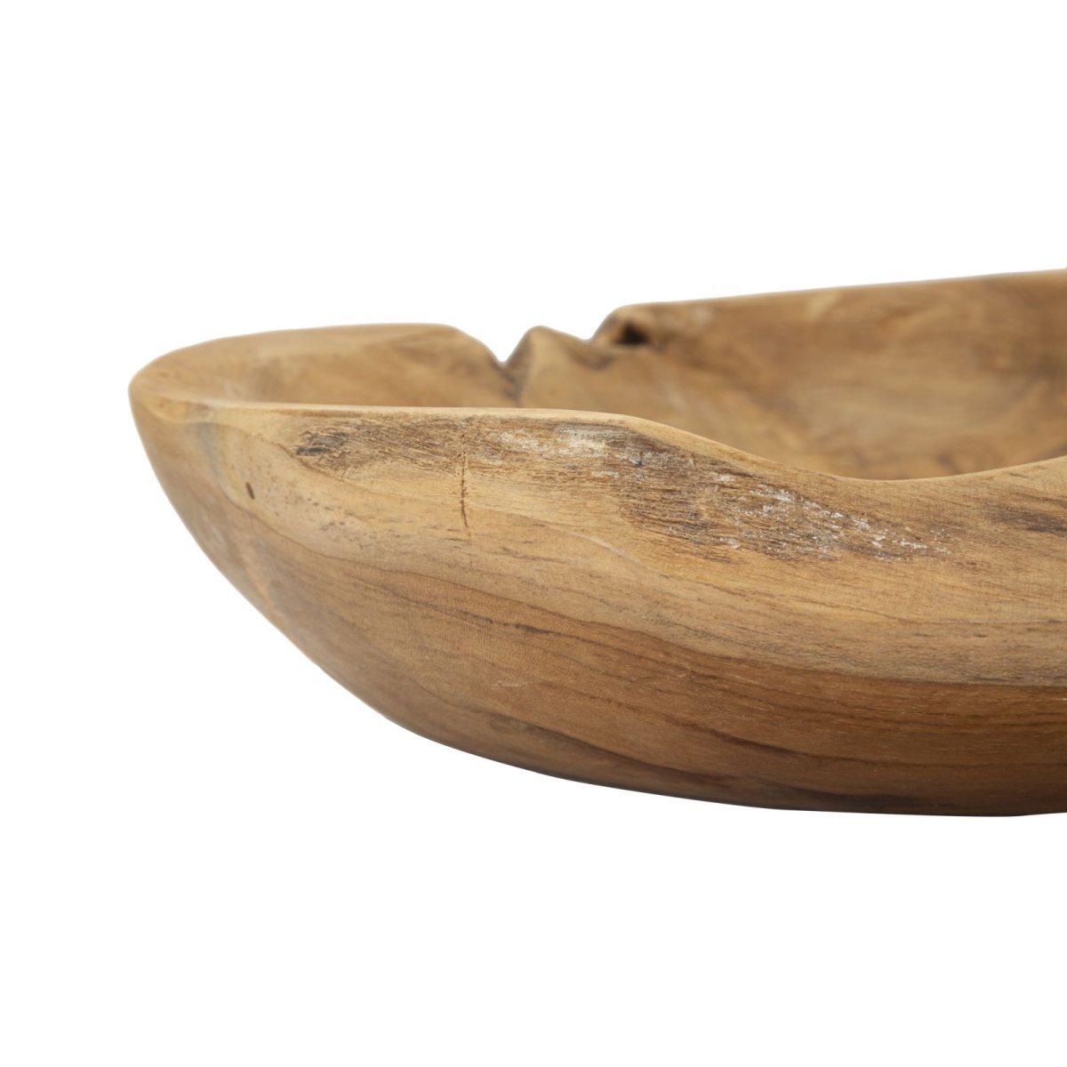 Svuota Tasche Tipic Teak Massello cm.Ø30x7 |Mauro Ferretti