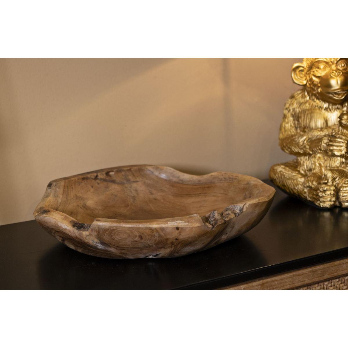 Svuota Tasche Tipic Teak Massello cm.Ø30x7 |Mauro Ferretti