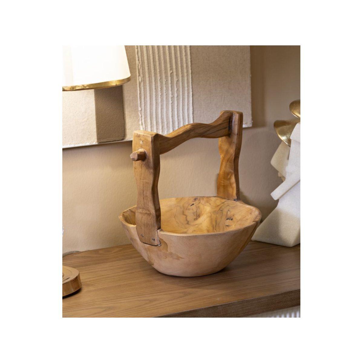 Svuota Tasche Narro Timbo Riciclato Massello cm.32x25x27 |Mauro Ferretti