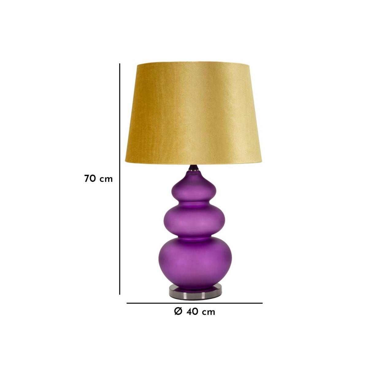 Lampada Da Tavolo Milva Three cm.Ø40x70 |Mauro Ferretti