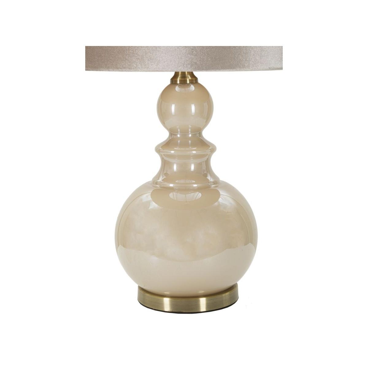 Lampada Da Tavolo Perly Tower cm.Ø38x61 |Mauro Ferretti