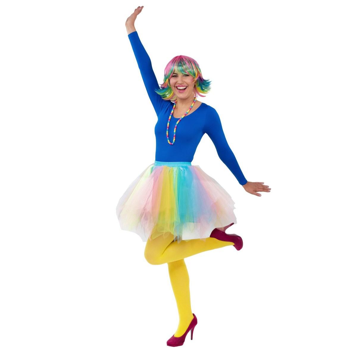 Gonna cm.40 Multicolor Tulle |Orlob