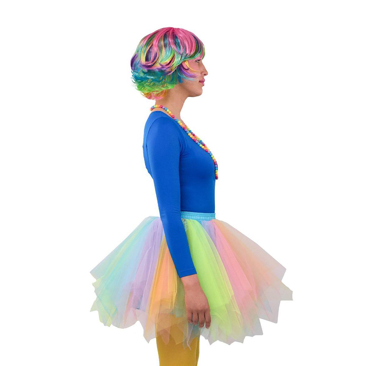 Gonna cm.40 Multicolor Tulle |Orlob