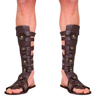 Sandalo Similpelle Marrone |Widmann