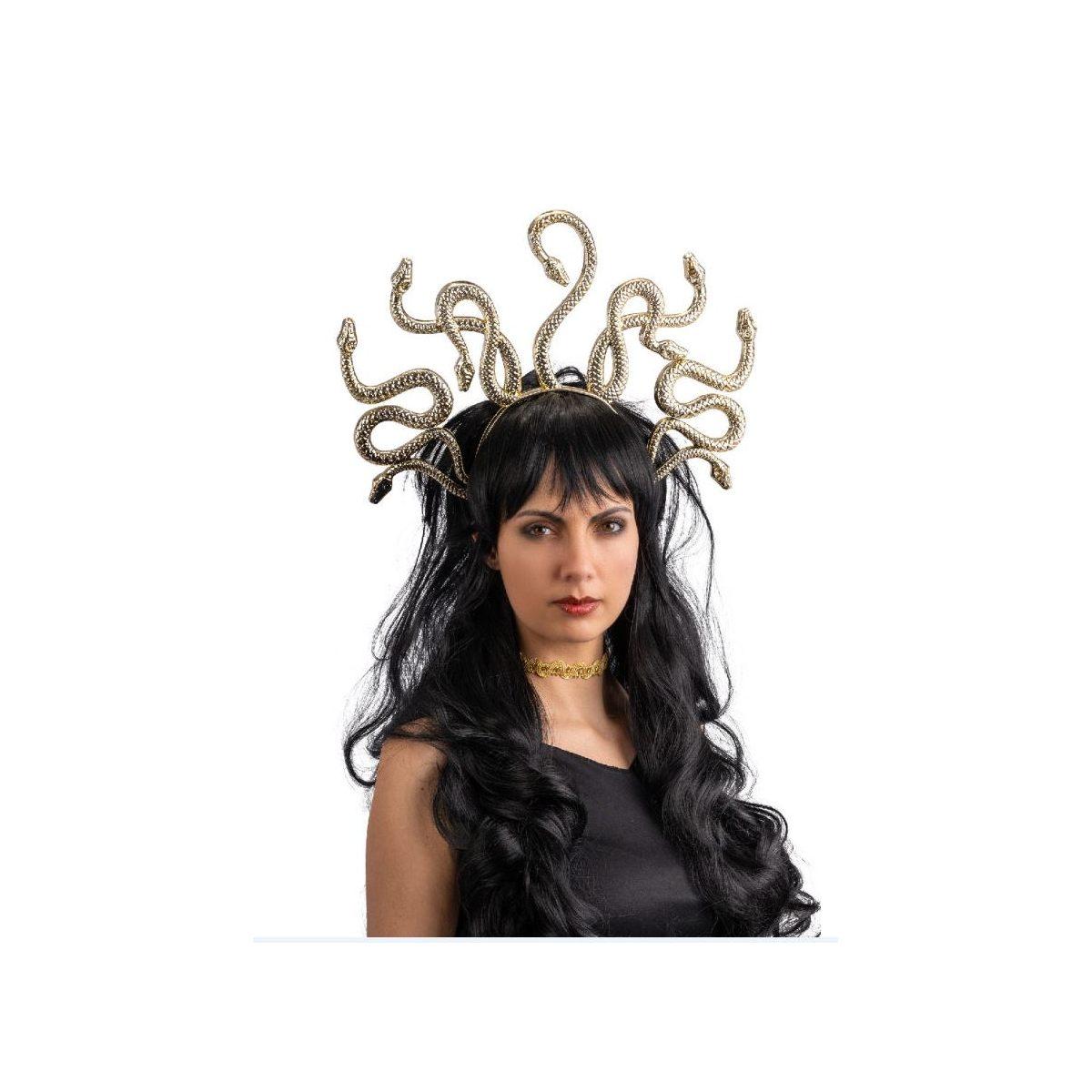 Cerchietto Medusa PVC Oro |Carnival Toys