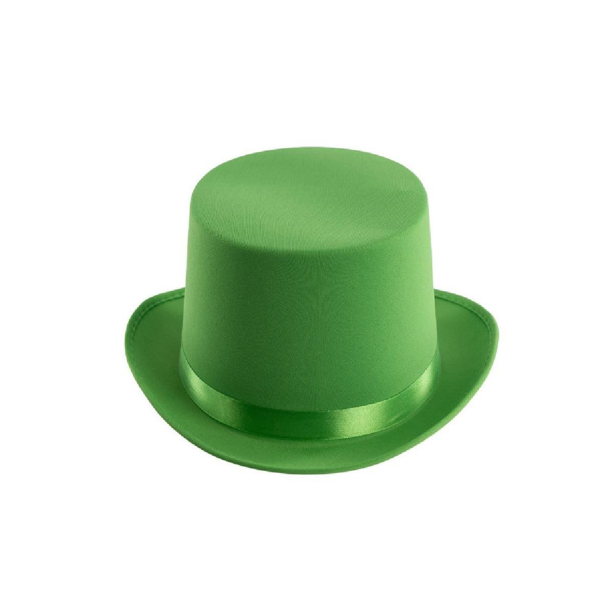 Cappello Cilindro Verde Feltro |Carnival Toys