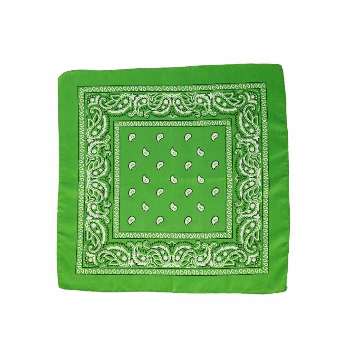 Bandana Cowboy Verde Fluo cm.55x55 |Carnival Toys