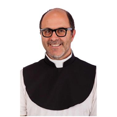 Collarino Prete Tessuto |Carnival Toys