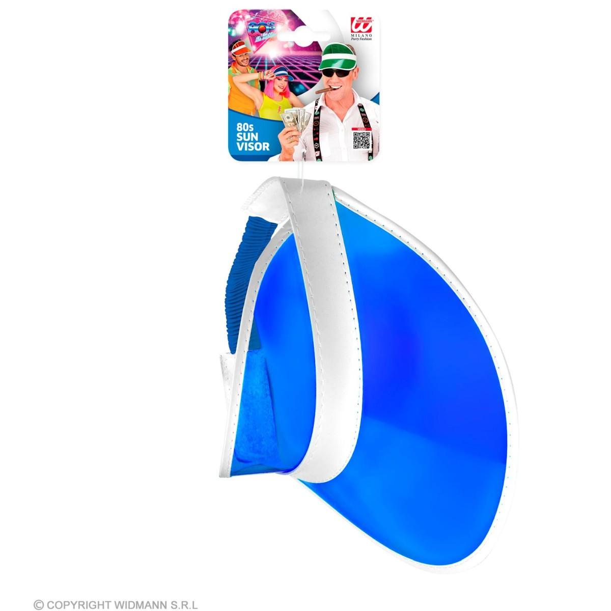 Visiera Blu Anni '80 |Widmann