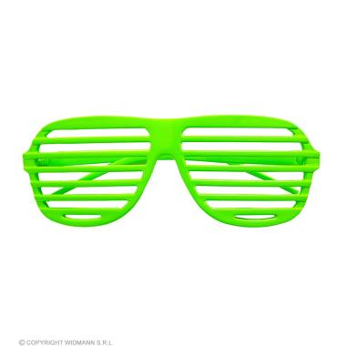 Occhiali Rigati Verde Fluo |Widmann