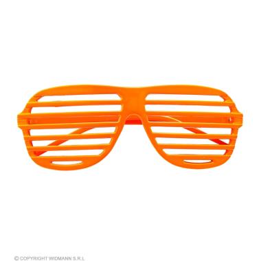 Occhiali Rigati Arancione Fluo |Widmann