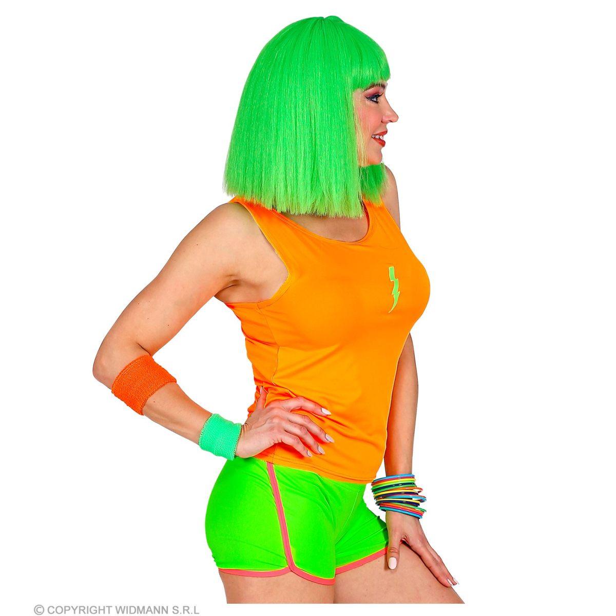 Canotta Arancione Fluorescente Anni '80 |Widmann