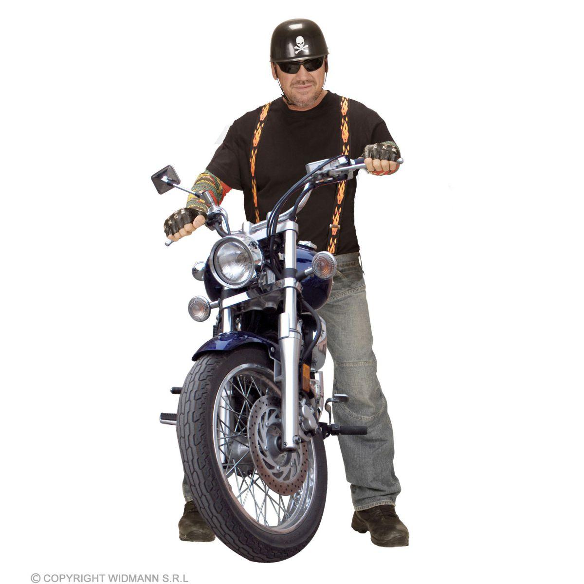 Casco Motociclista con Teschio |Widmann