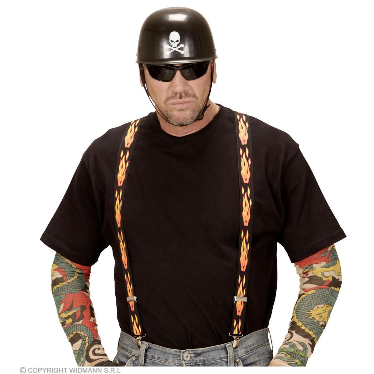 Casco Motociclista con Teschio |Widmann