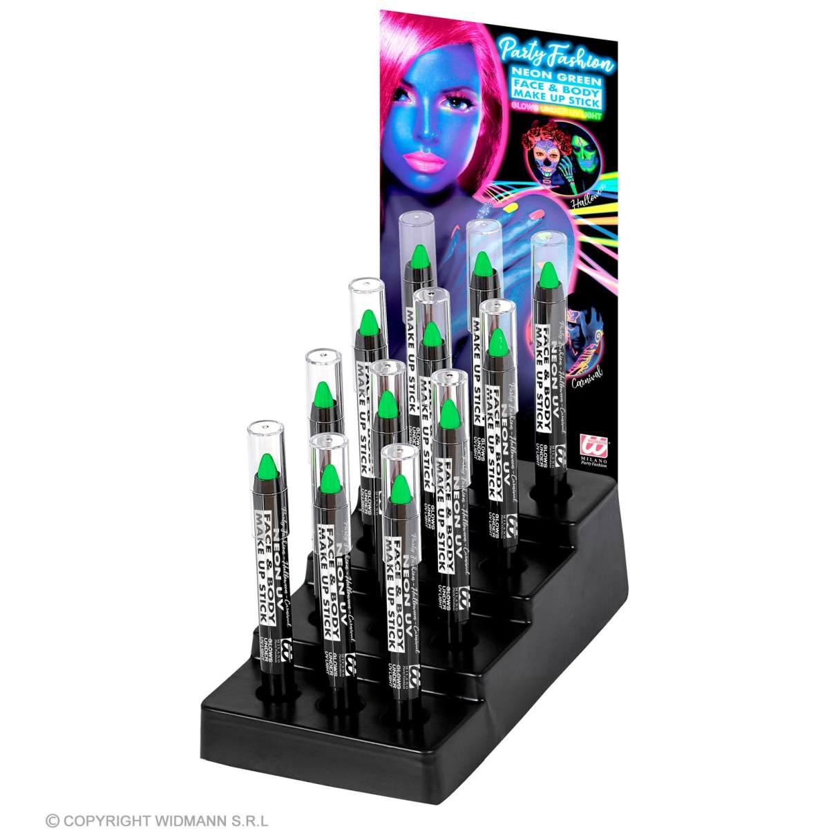 Trucco Matita Acqua Verde Fluo ml.3,5 |Widmann