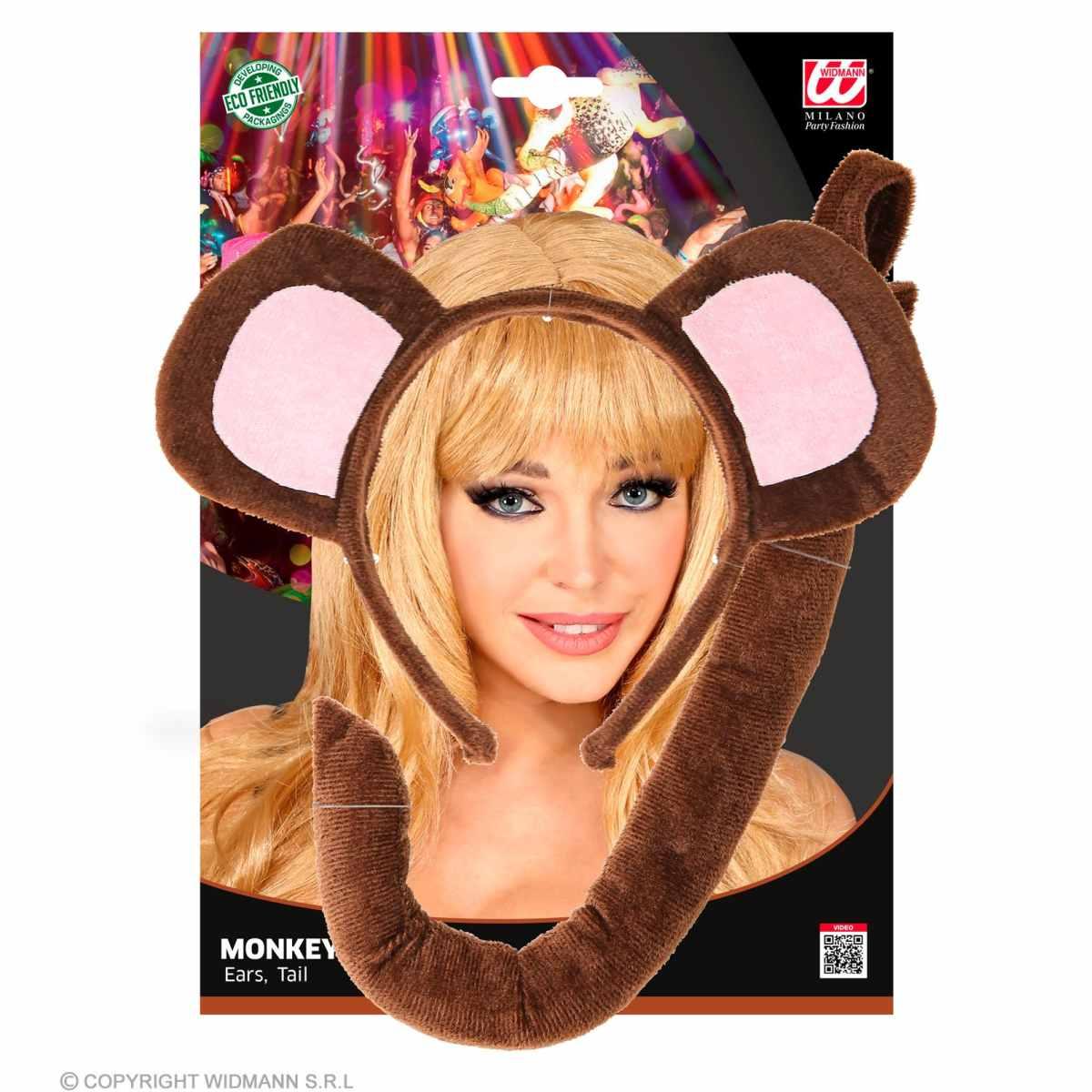 Scimmia con Cerchietto e Coda |Widmann