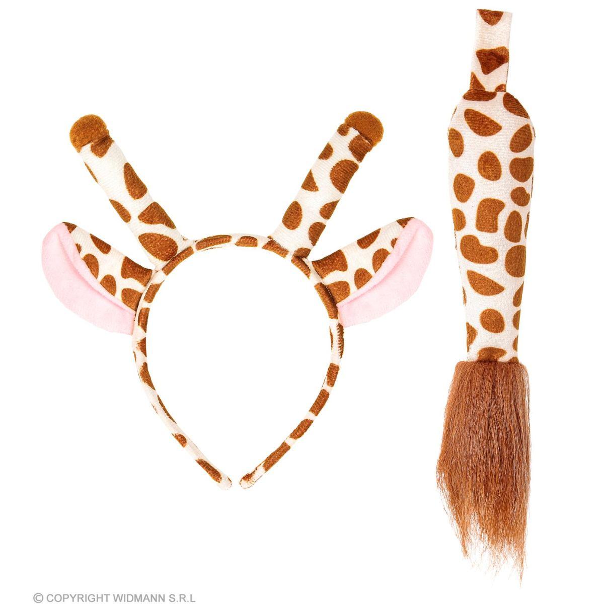 Tigre Giraffa con Cerchietto e Coda |Widmann