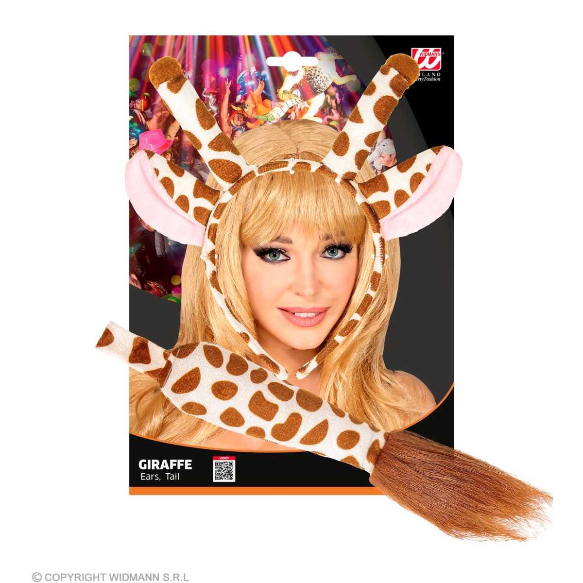 Tigre Giraffa con Cerchietto e Coda |Widmann