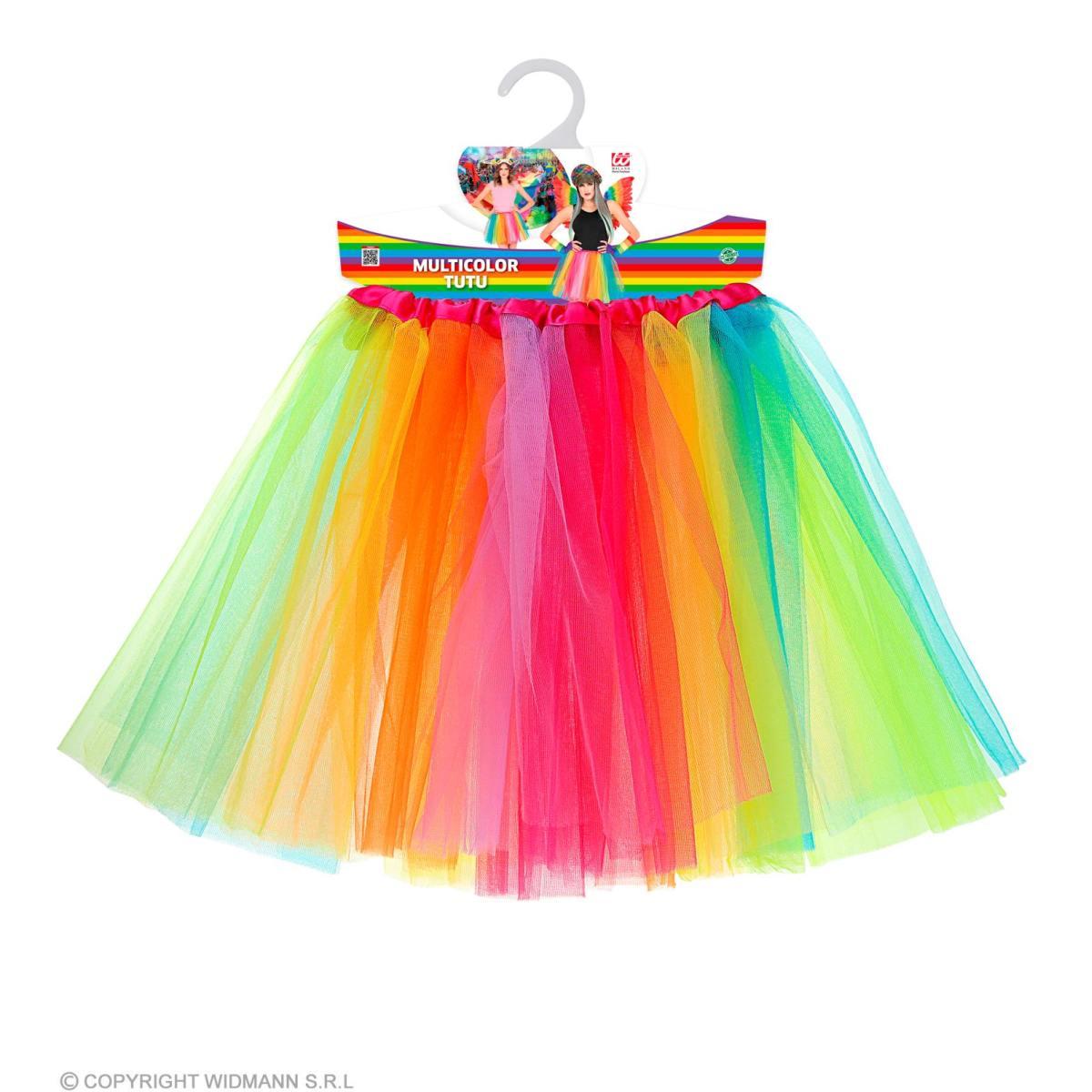 Gonna cm.40 Multicolor Tulle |Widmann
