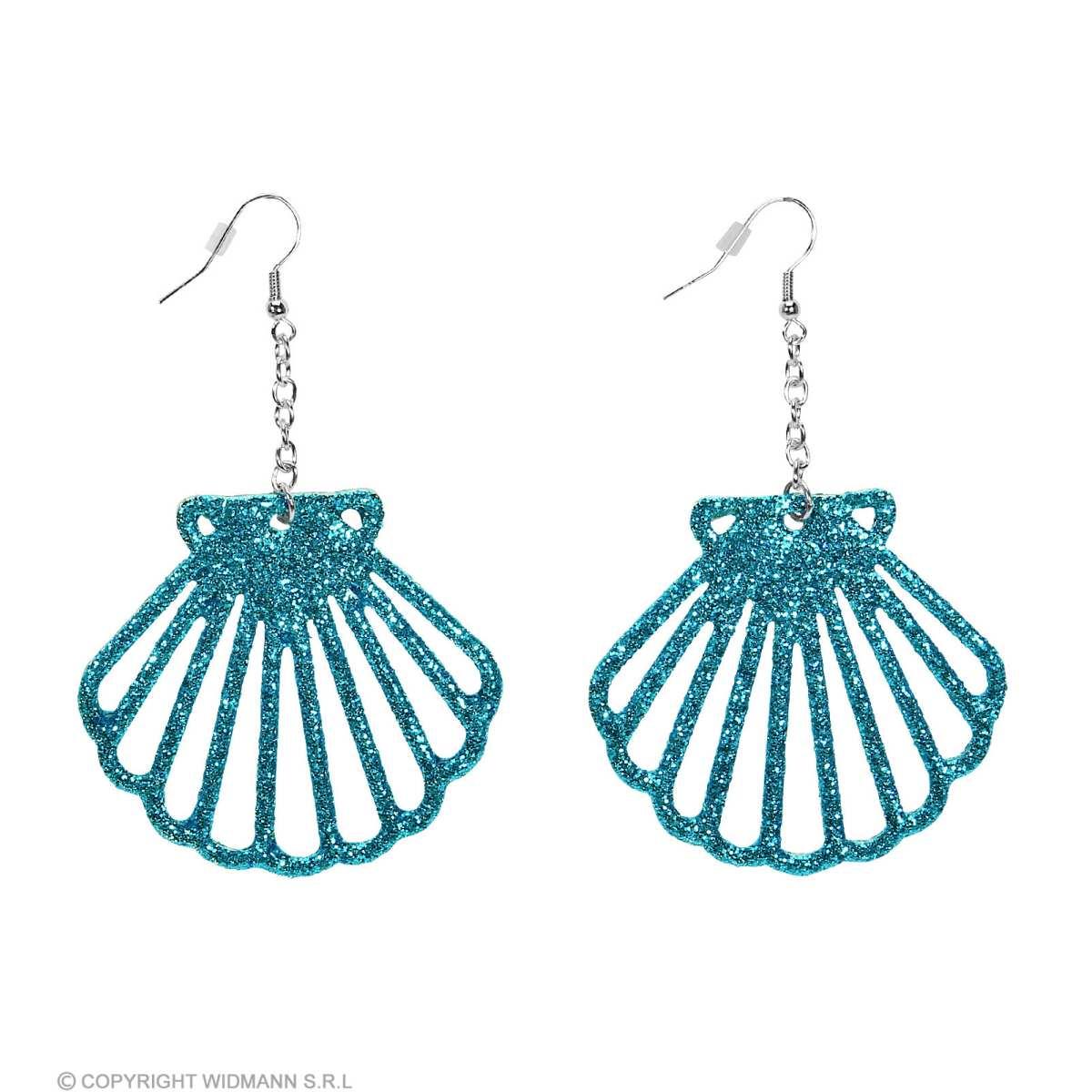 Orecchini Sirena Conchiglie Azzurre |Widmann
