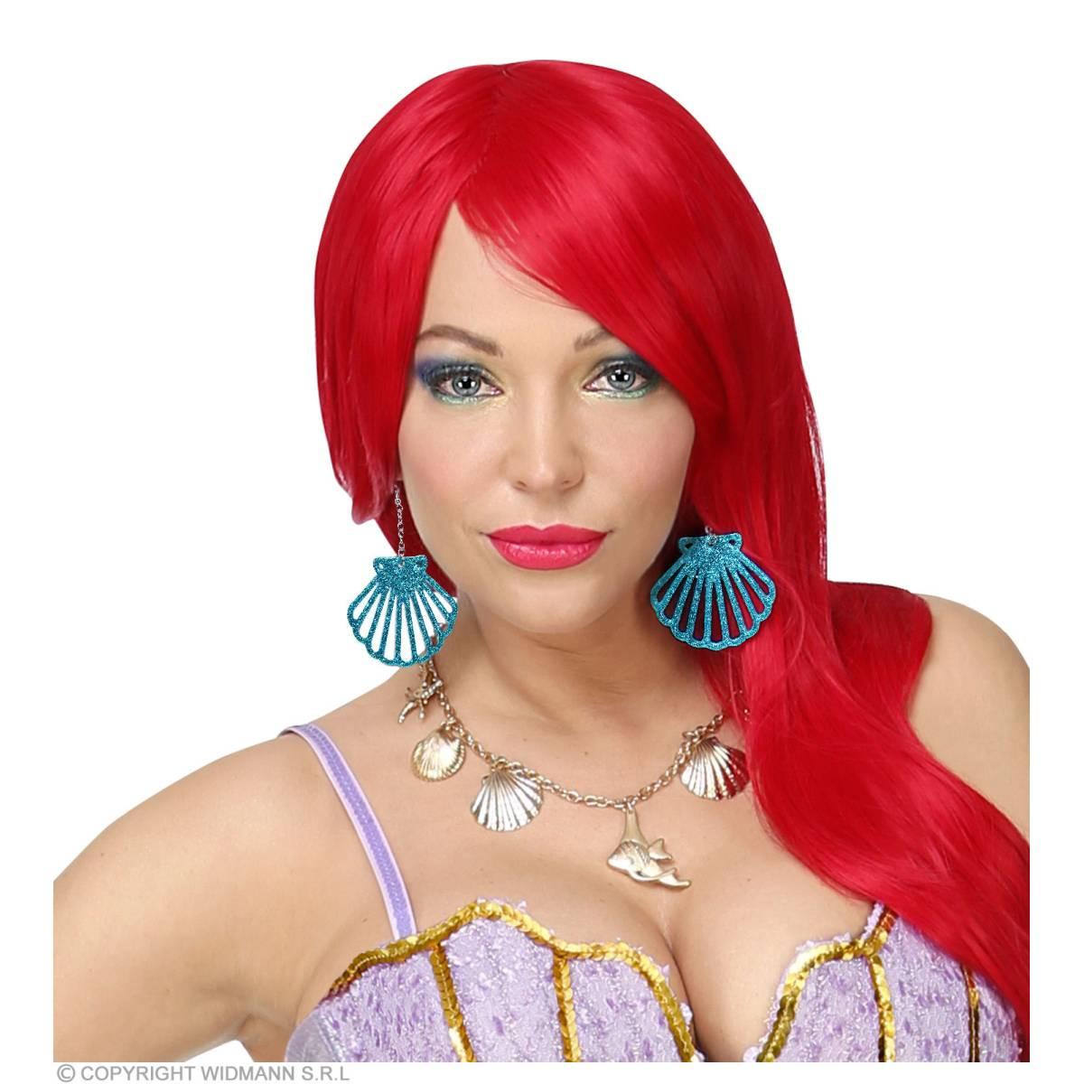 Orecchini Sirena Conchiglie Azzurre |Widmann