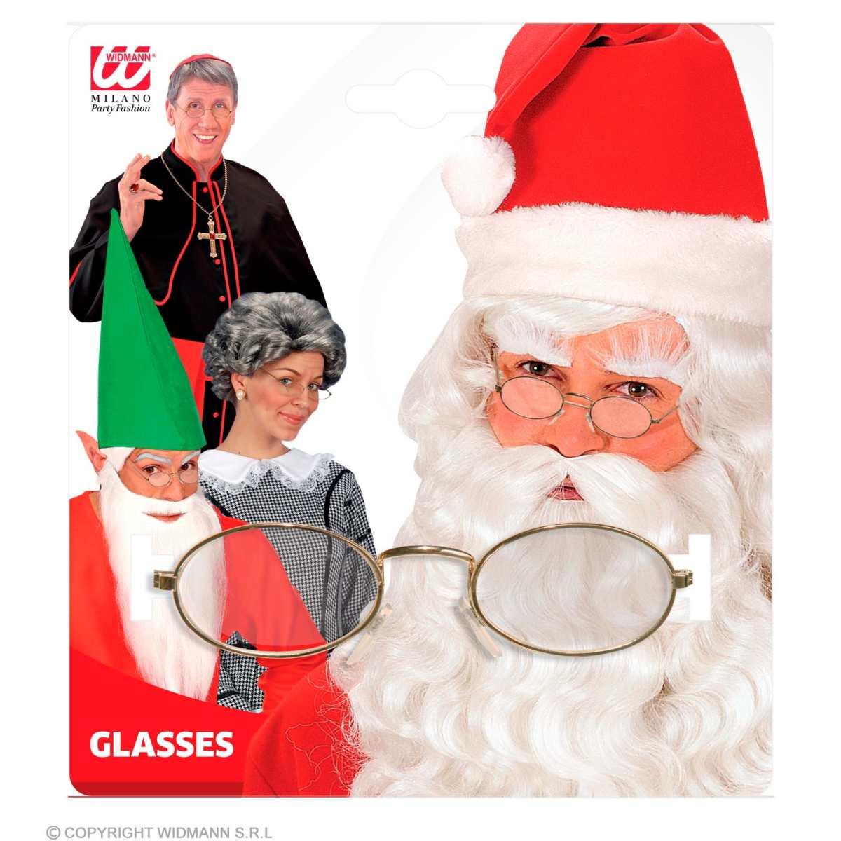 Occhiali Montature Ovale con Lenti in Metallo Oro |Widmann