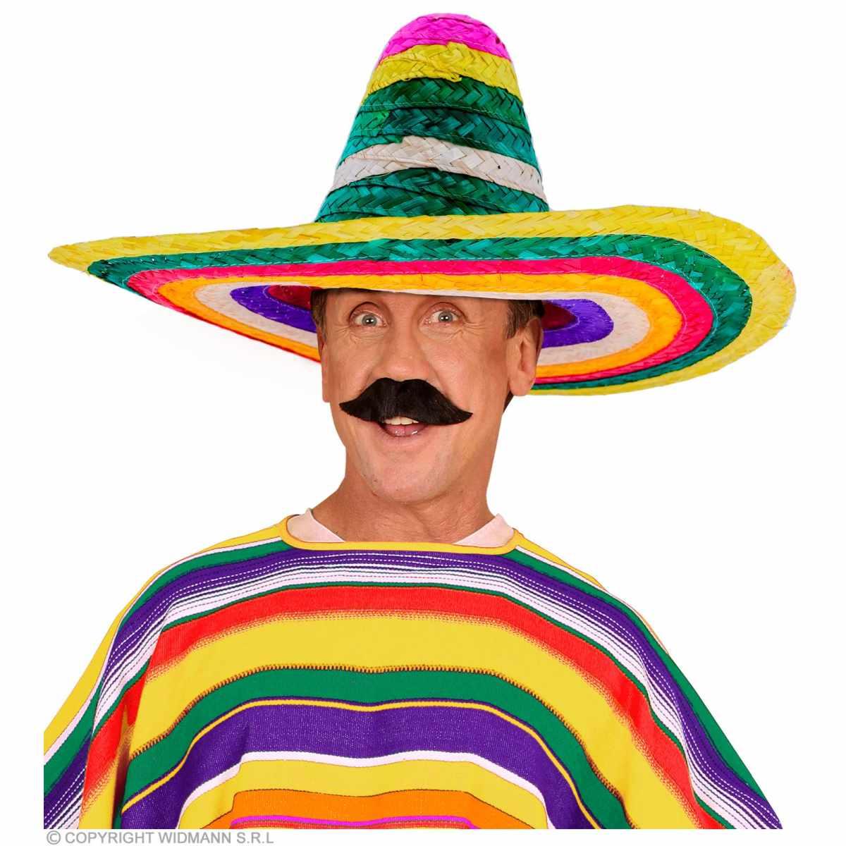 Cappello Sombrero cm.Ø50 Paglia Color |Widmann