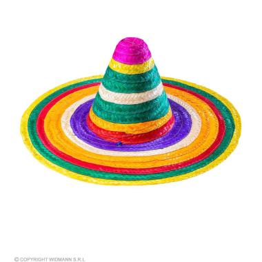 Cappello Sombrero cm.Ø50 Paglia Color |Widmann