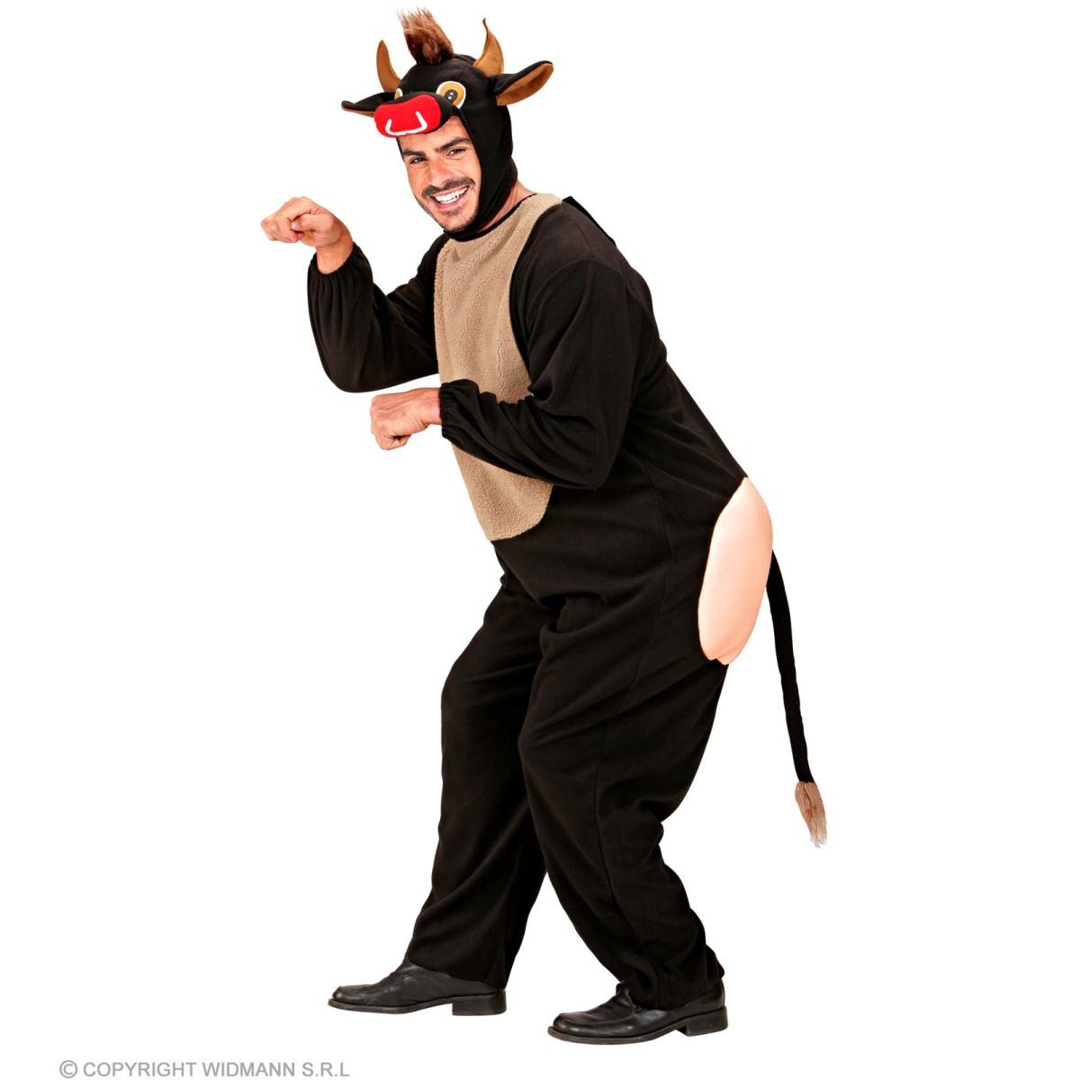 Costume Toro Nero con Sedere |Widmann