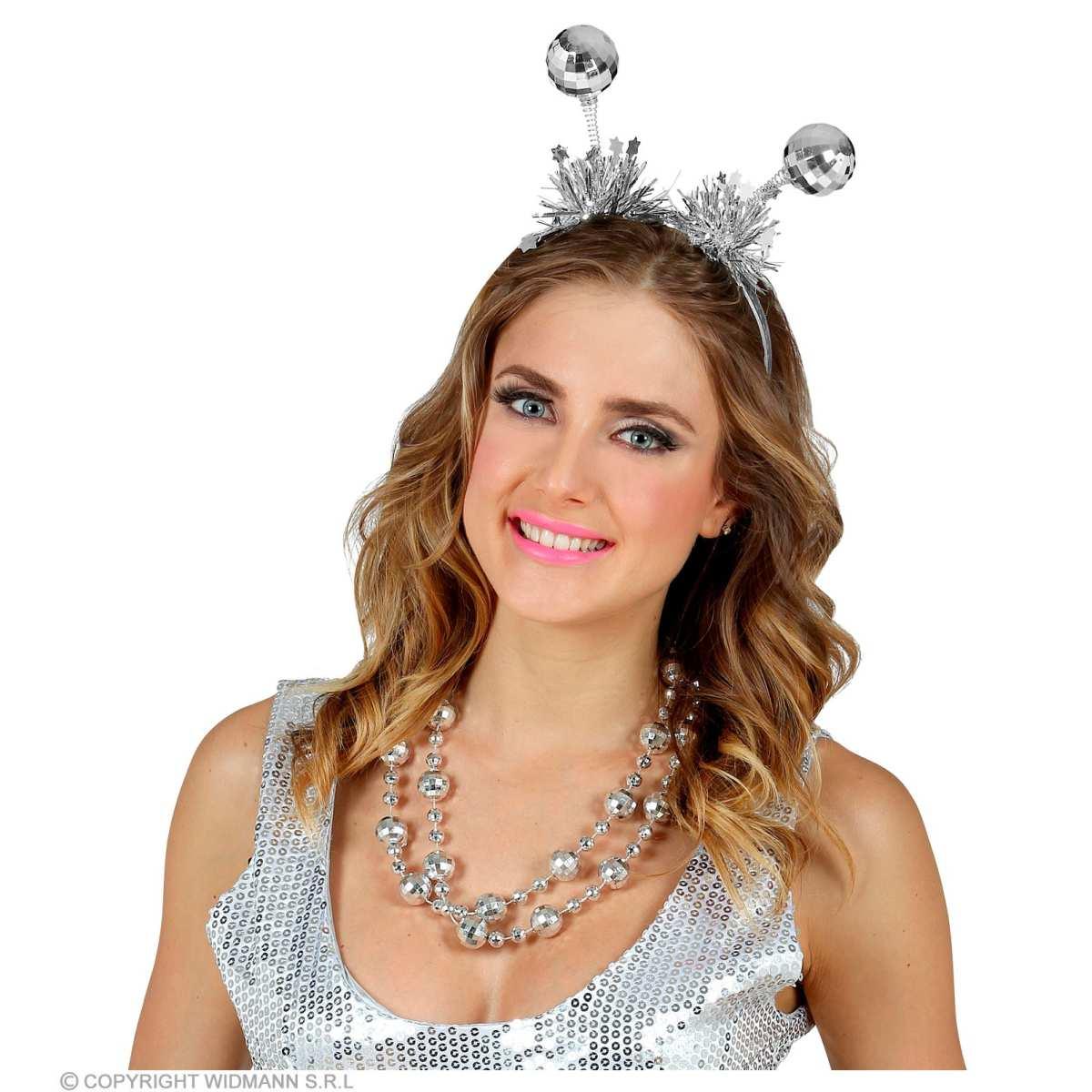 Collana Sfere Discoteca Argento |Widmann