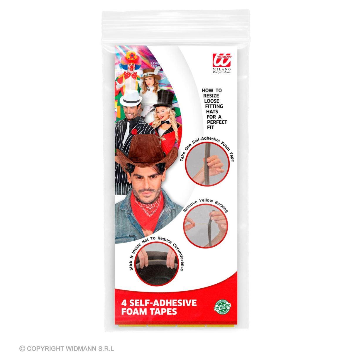 Riduzione Circonferenza Cappelli Adesivi Set pz.4 |Widmann