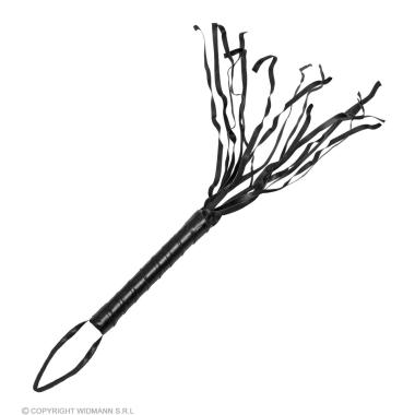 Frustino Ecopelle Nero a Nove Code cm.40 |Widmann