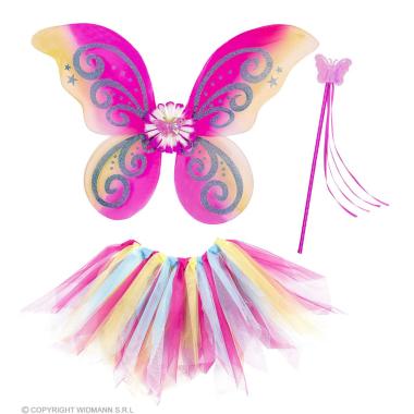 Farfalla Multicolor Set pz.3 |Widmann