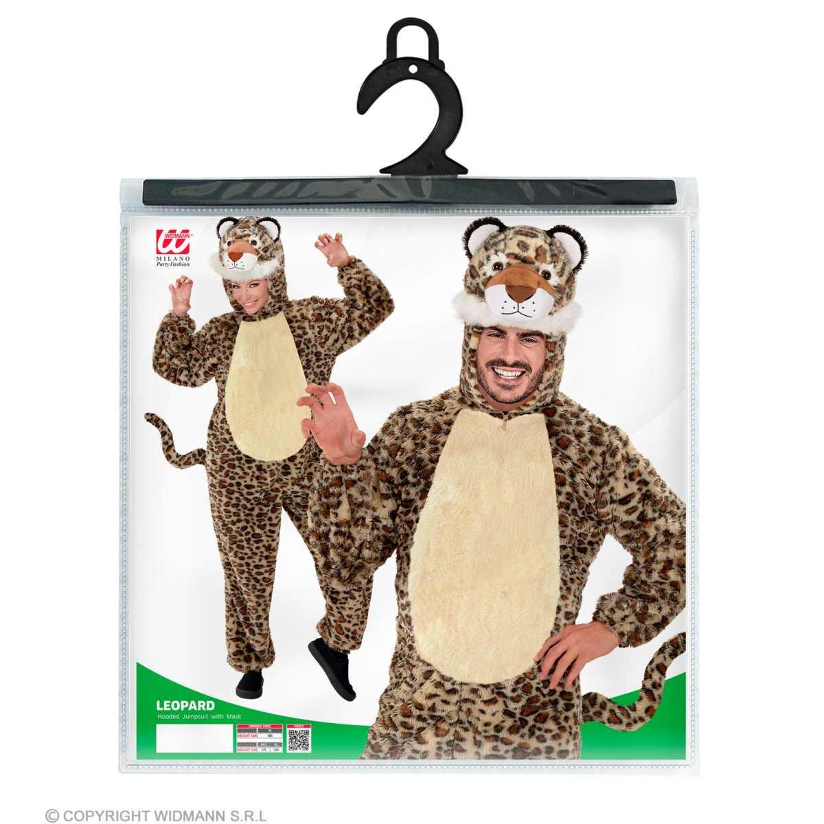 Costume Leopardo Peluche Soft |Widmann