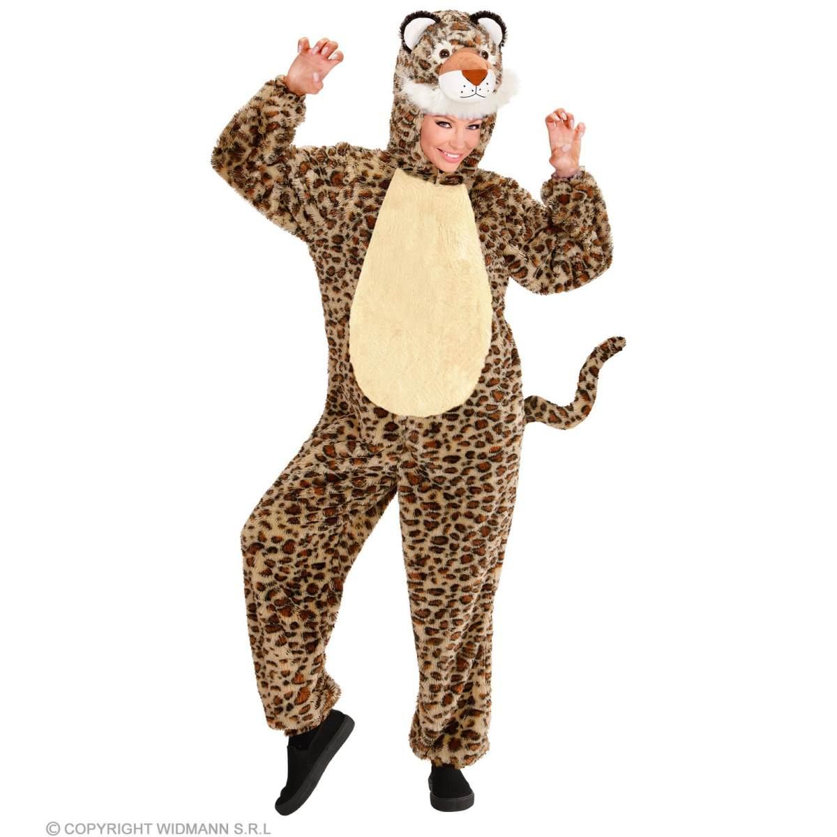 Costume Leopardo Peluche Soft |Widmann