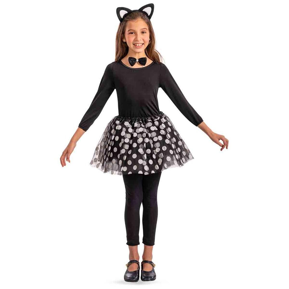 Gattina con Gonna Papillon e Cerchietto |Carnival Toys