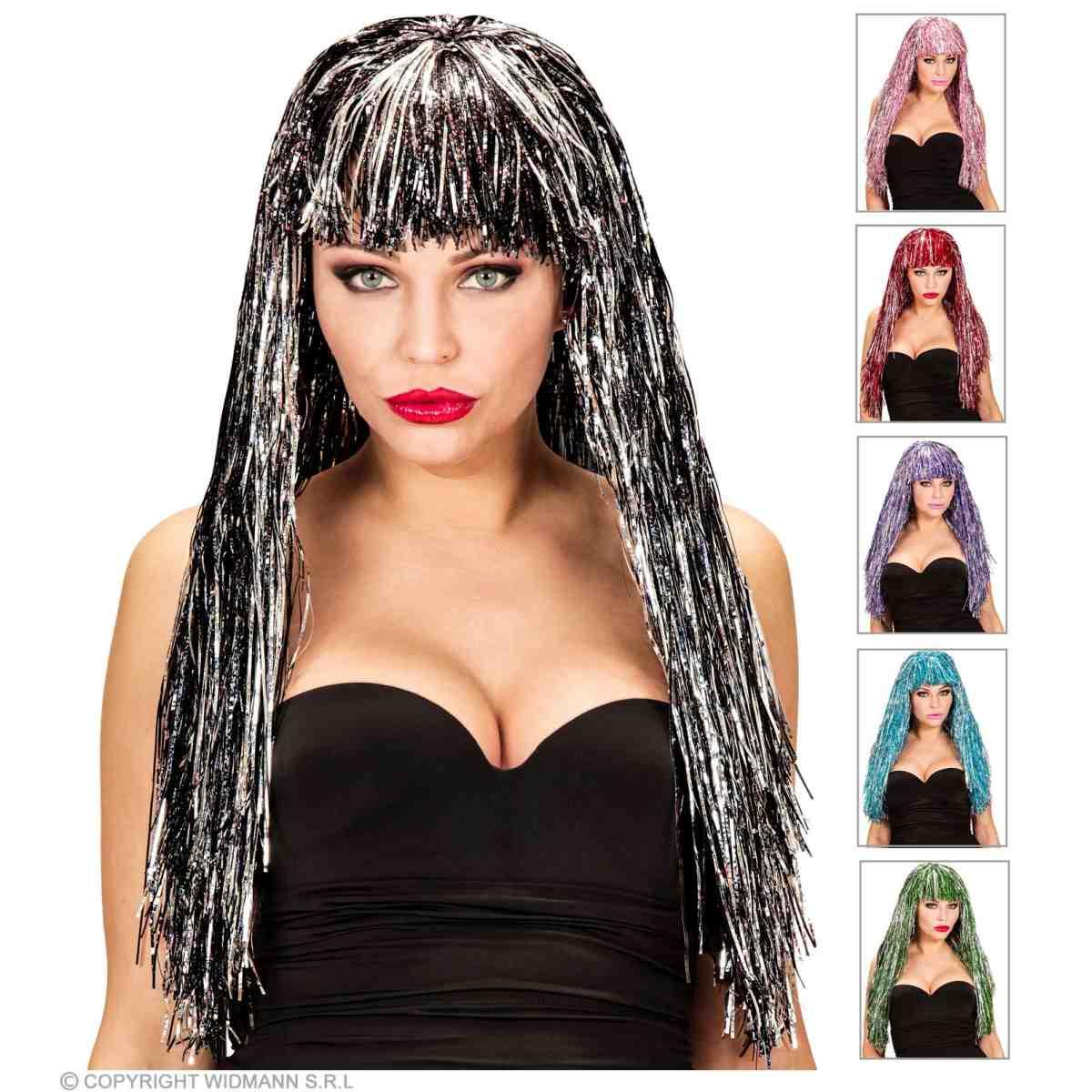 Parrucca Space Bicolore 6 Colori |Widmann