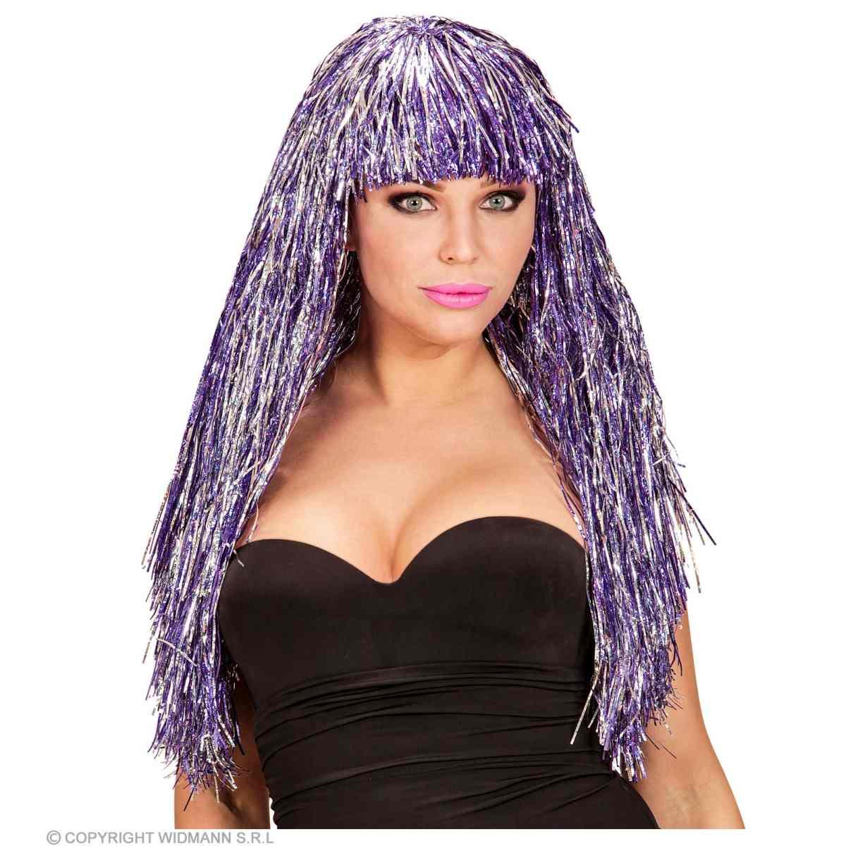 Parrucca Space Bicolore 6 Colori |Widmann