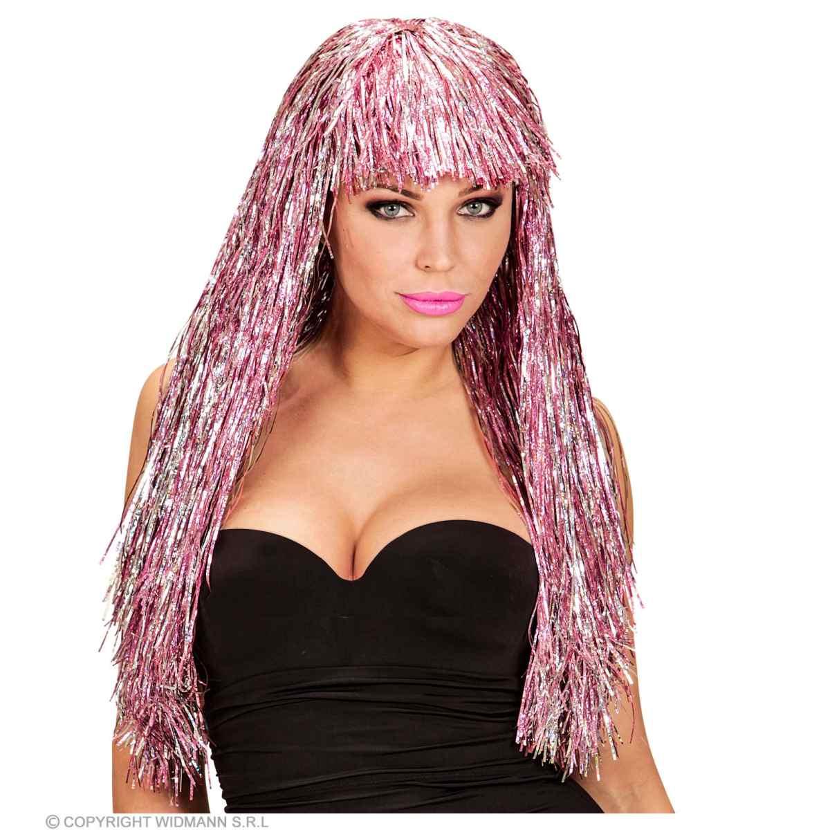 Parrucca Space Bicolore 6 Colori |Widmann