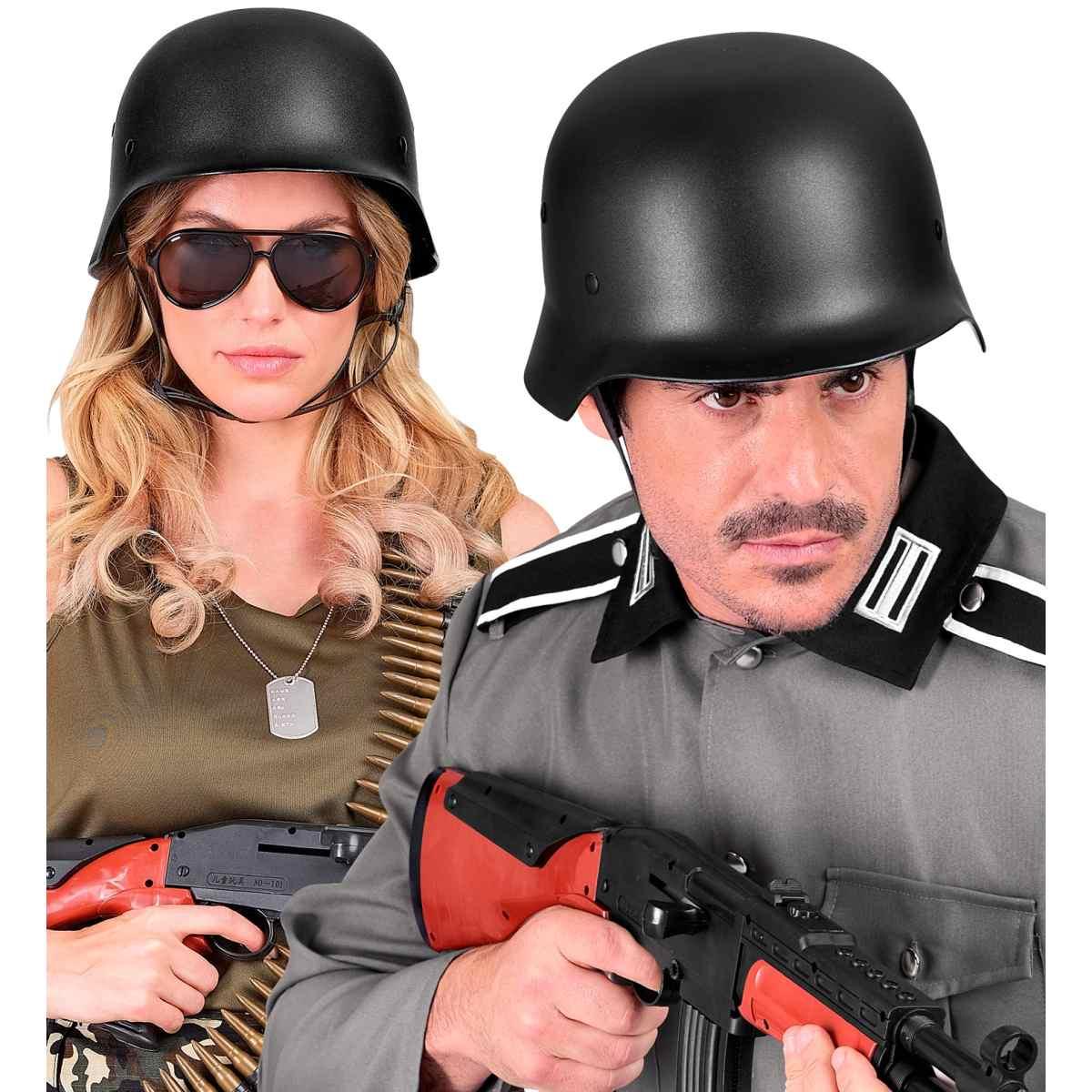 Elmo Militare Nero |Widmann