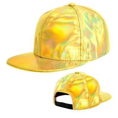 Cappello Berretto Oro Olografico Anni '80 |Widmann