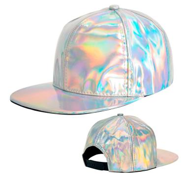 Cappello Berretto Argento Olografico Anni '80 |Widmann
