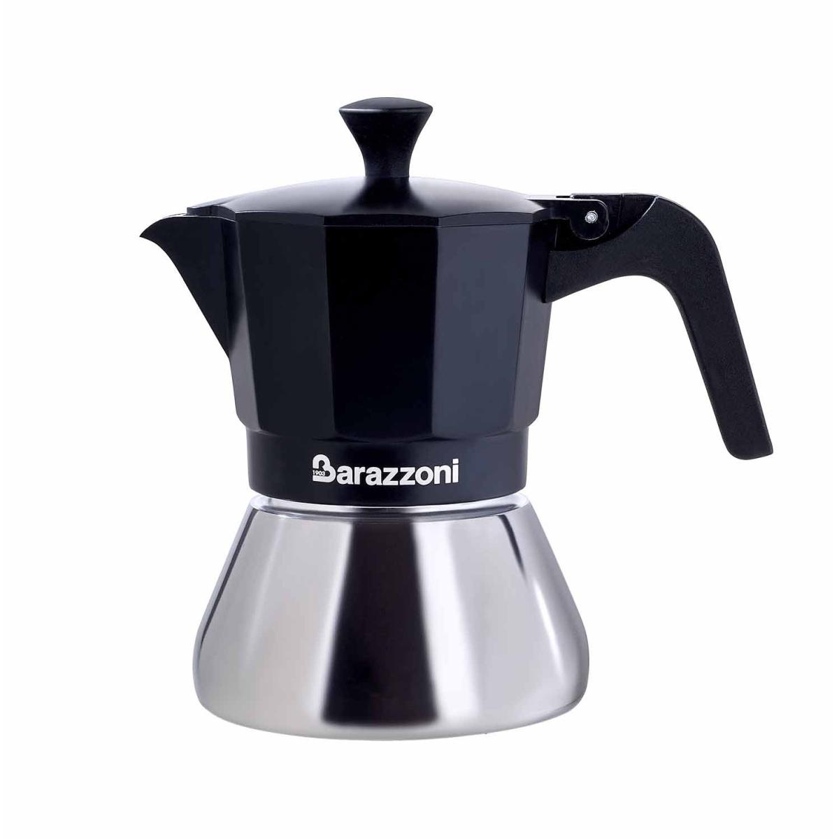 Caffettiera Moka Barazzoni Deluxe Induction 3 Tazze | Barazzoni